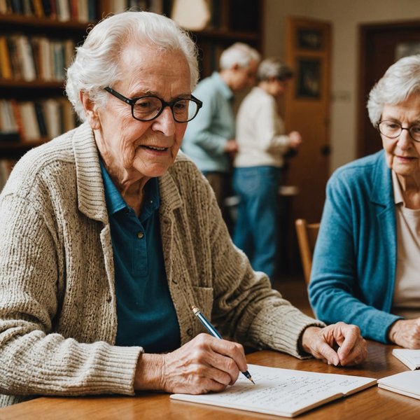 Comment les seniors peuvent-ils organiser des ateliers d'écriture poétique pour stimuler leur créativité et leur mémoire ?